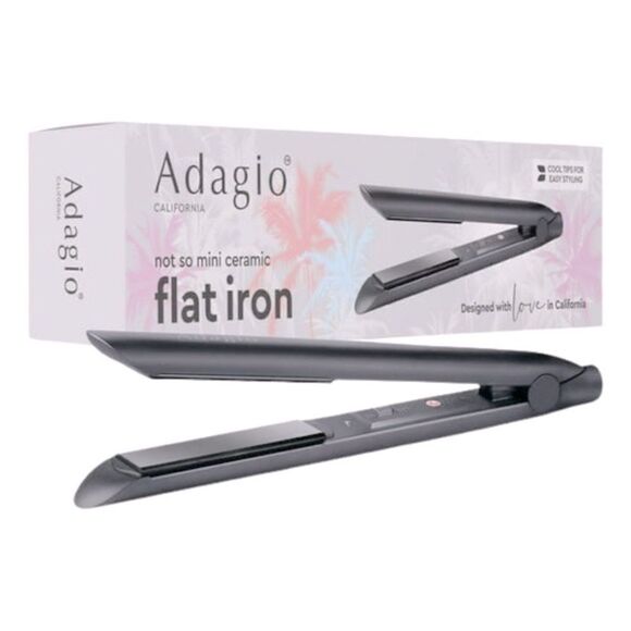 ADAGIO Not So Mini Flat Iron - Picture 1 of 6